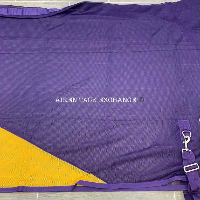 **CLEARANCE** Fenwick BodyGuard Mesh Fly Sheet Cooler, Purple/Yellow, 76"