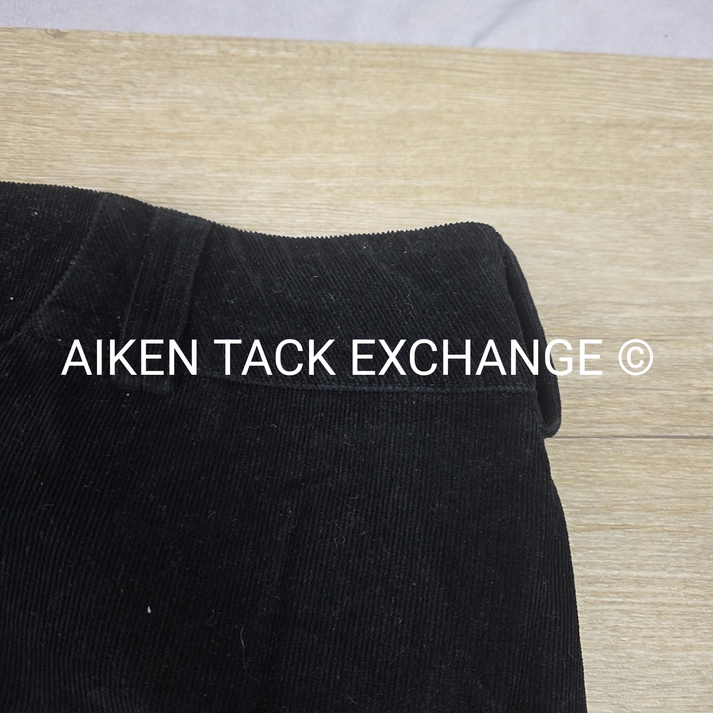 Ariat Tek Cord Corduroy Knee Patch Breeches, Size 26 R