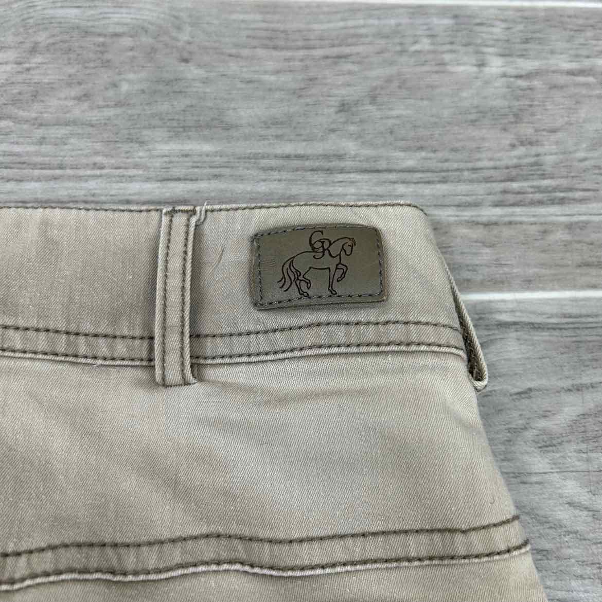 Goode Rider Silicone Grip Knee Patch Breeches, Size 30 R