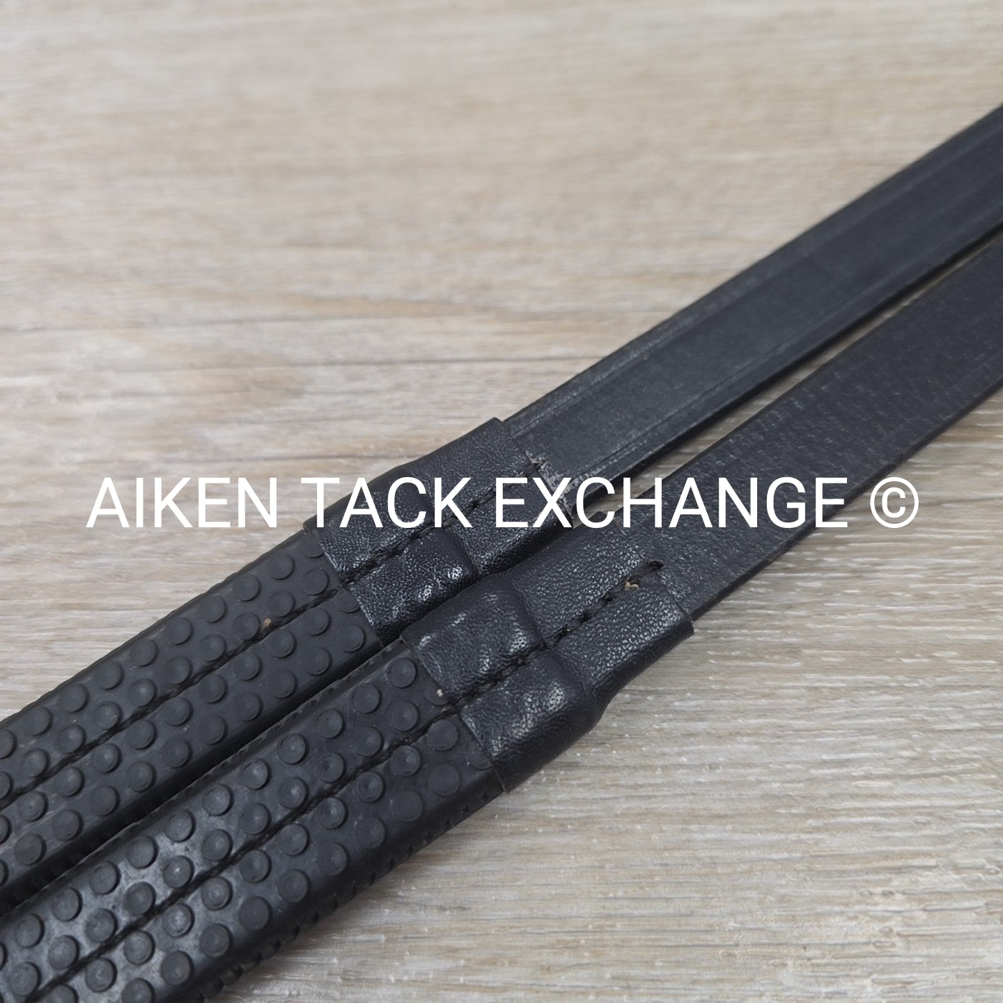 Rubber Reins, Black, 47"