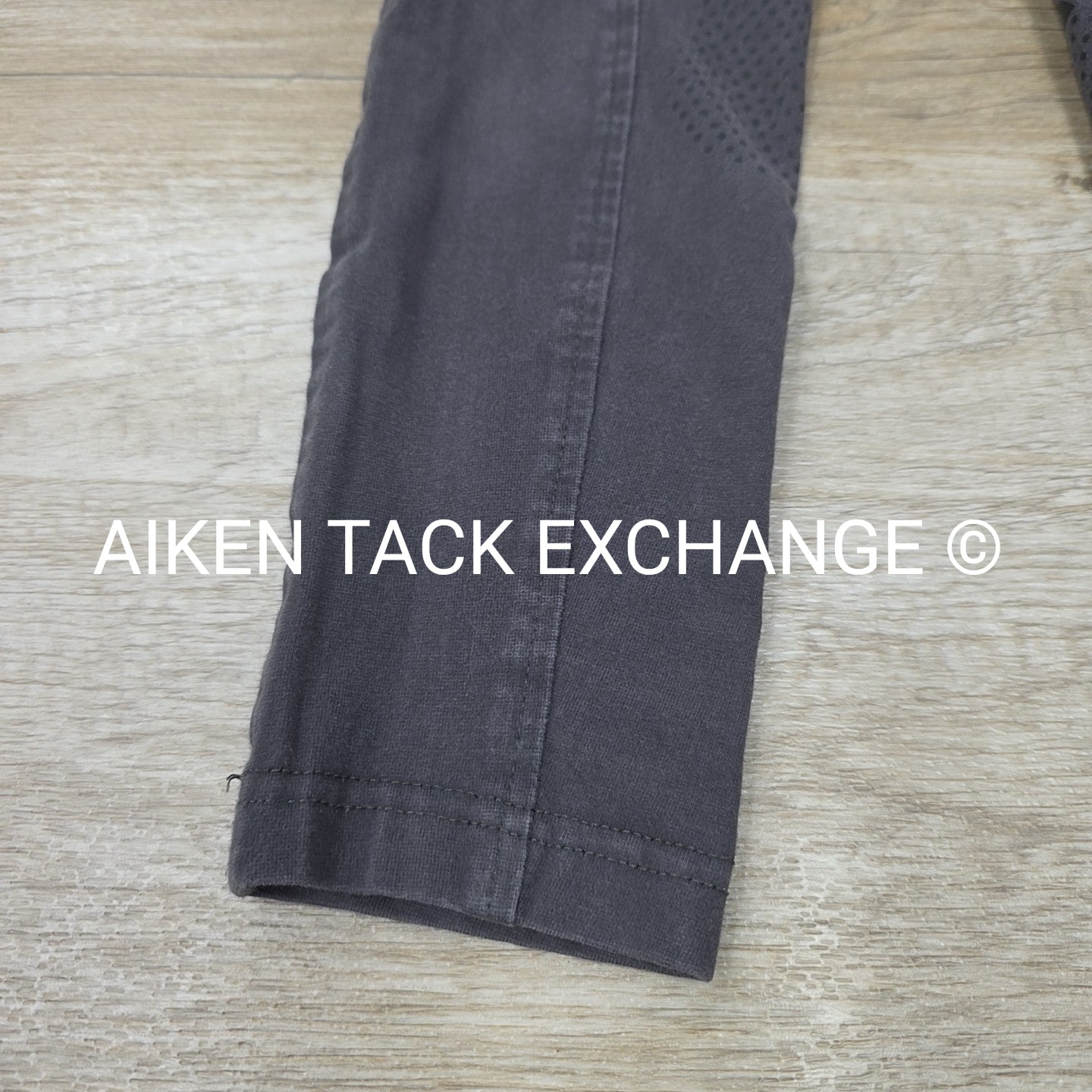 Dover Saddlery Riding Sport Silicone Grip Knee Patch Tights, Size 10