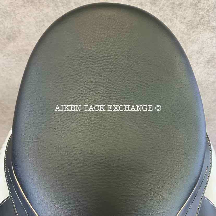 2022 MaxFlex Melina Pro Monoflap Dressage Saddle, 17.5" Seat, Flex Tree - Adjustable (Custom Gullet), Wool Flocked Pony Panels