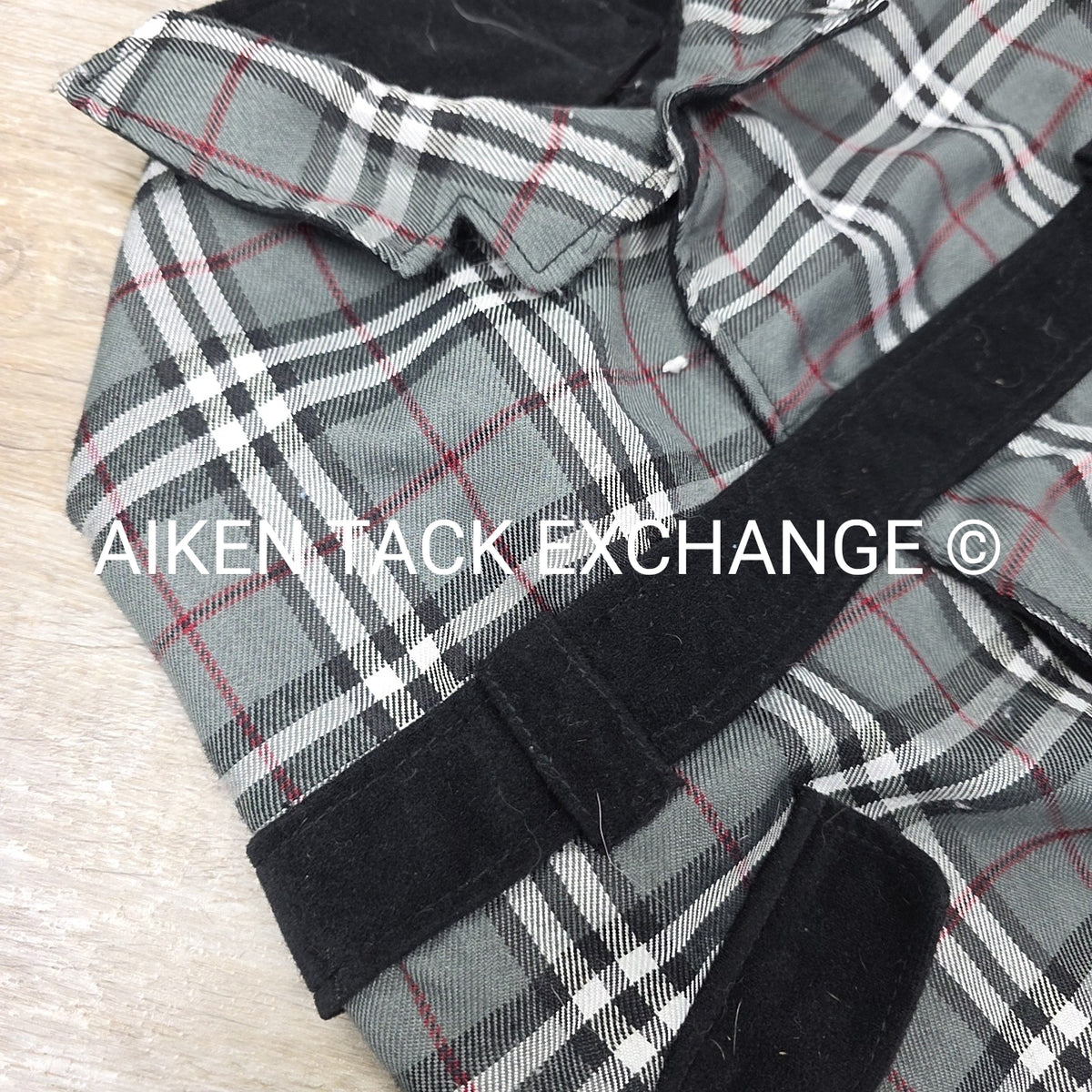 Max Studio Plaid Dog Coat, Medium