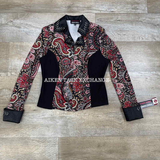 Hobby Horse Limited Edition Full Zip Western Show Shirt, Women's XLarge