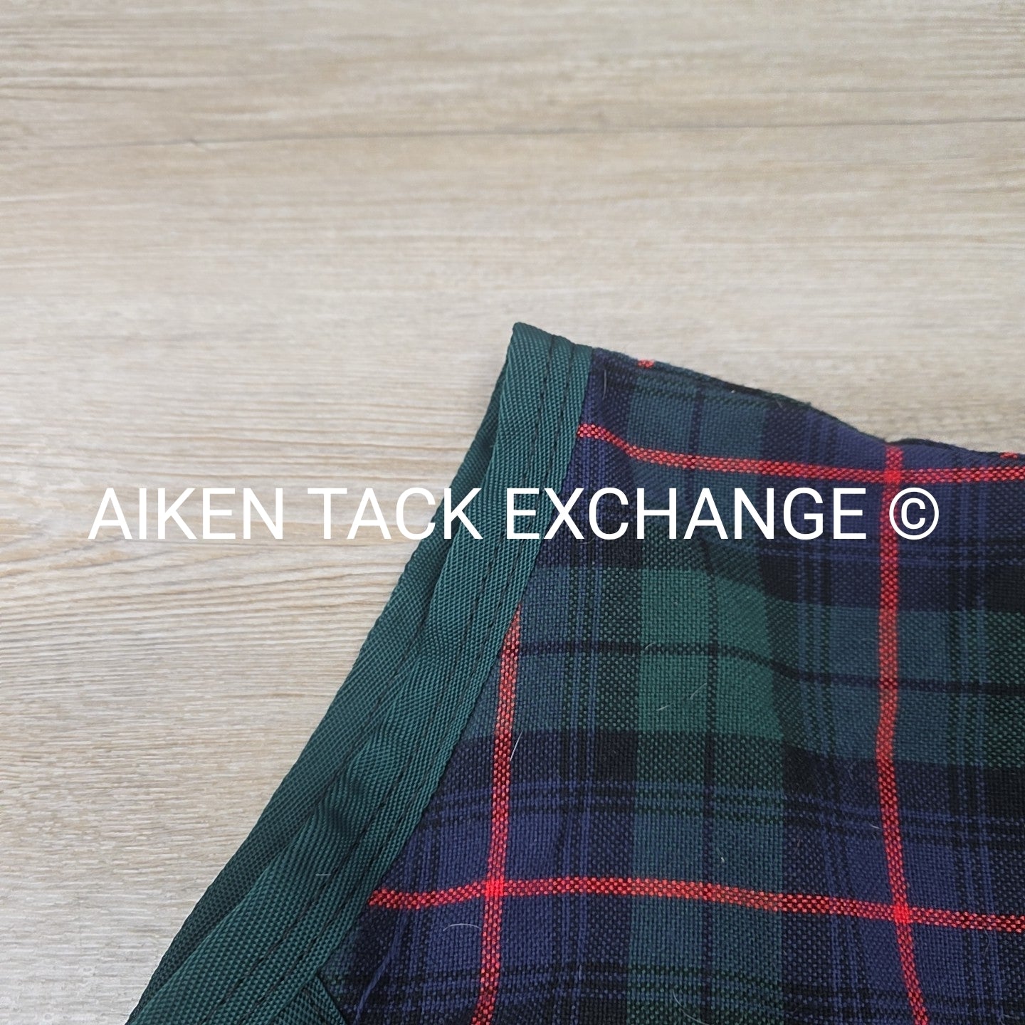 5/A Baker Original Tartan Plaid Stable Sheet, 80"