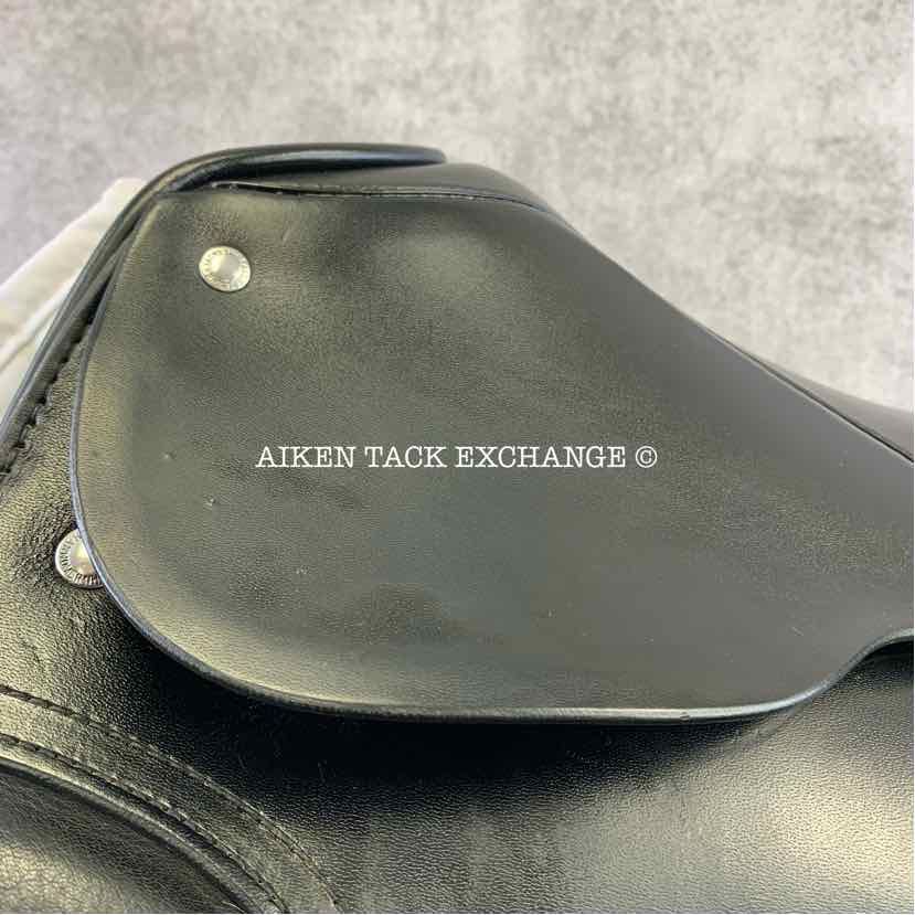 **SOLD** 2006 Passier Corona Dressage Saddle, 18" Seat, Long Flap, Medium Wide Tree, Wool Flocked Panels