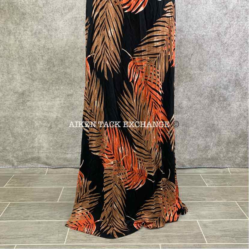 Lascana for Venus Tropical Cold Shoulder Maxi Dress, Women's Small