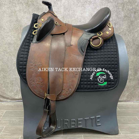 Down Under Saddle Supply Kimberley Series Australian Stock Saddle, 19" Seat (English), 16" Seat (Western)