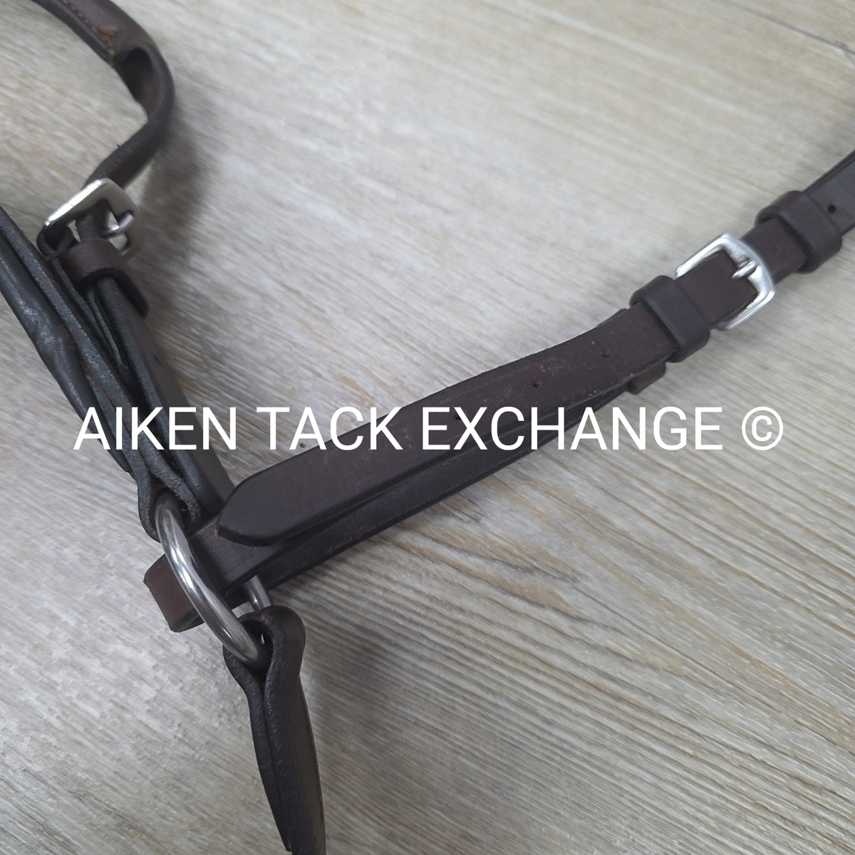 Correct Connect 3 Point Breastplate with Double Neck Strap, Brown, Size Full