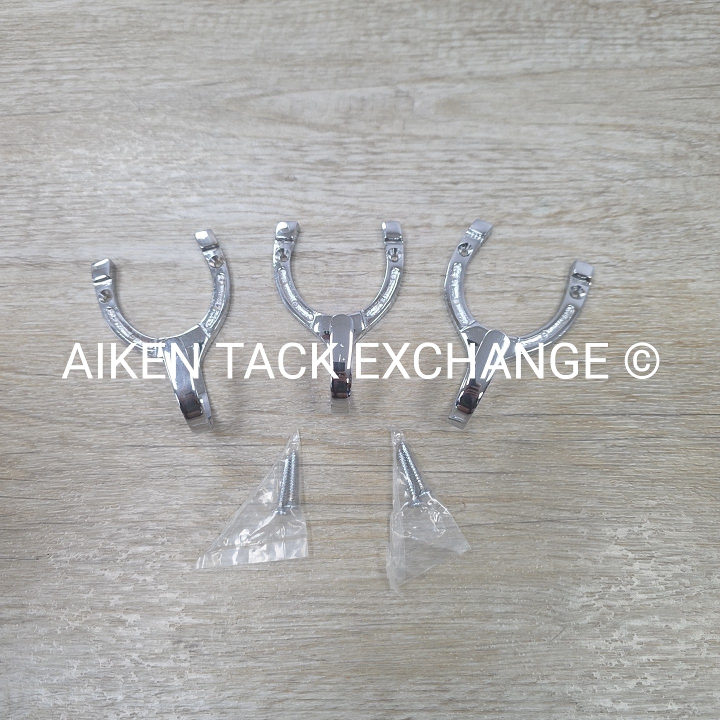 Horseshoe Hooks, Set of 3
