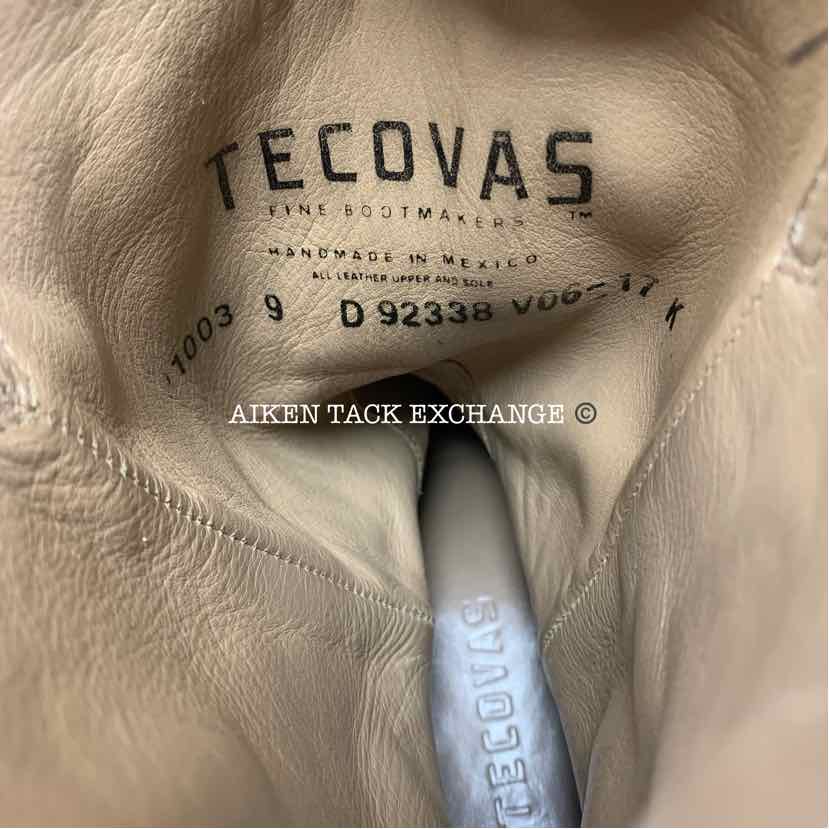 Tecovas The Jessie Ostrich Boots, Size 9