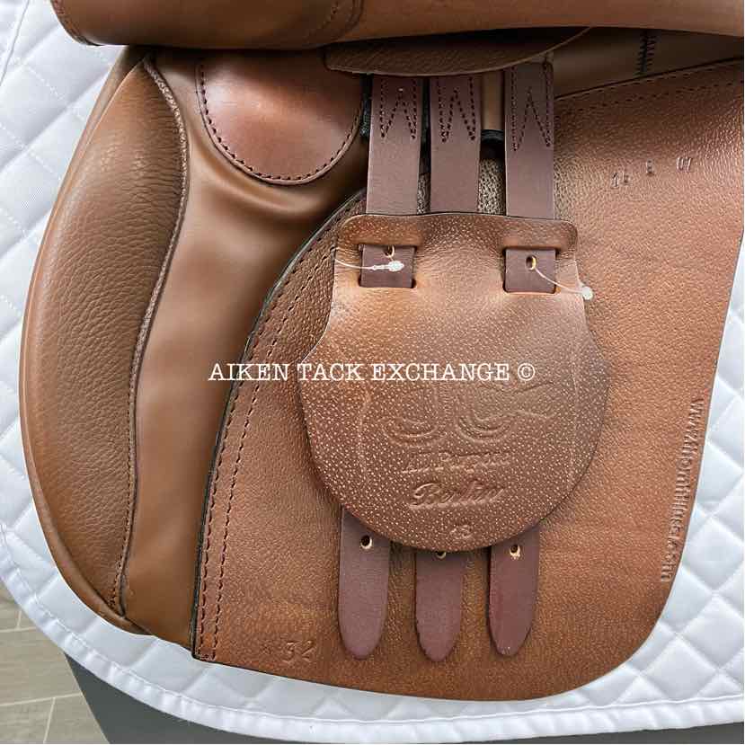 Thornhill Jorge Canaves Berlin All Purpose Saddle, 18" Seat, 32 Tree - Wide, Wool Flocked Panels