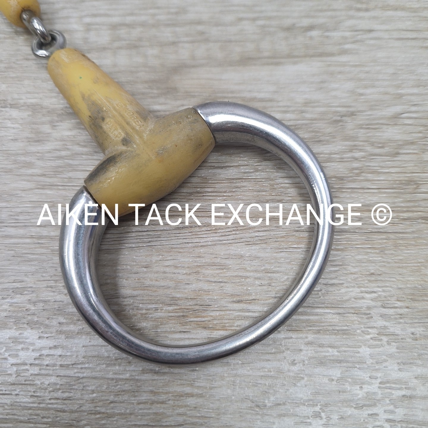 Happy Mouth Single Joint Eggbutt Bit 5" (Has Chew Marks)