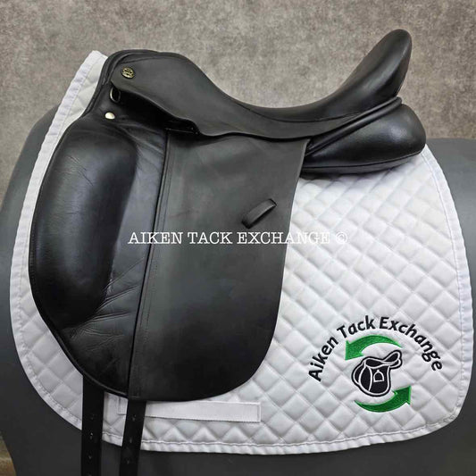 2009 Trilogy Amadeo Elite Dressage Saddle, 18.5" Seat, Medium Tree, Wool Flocked Panels