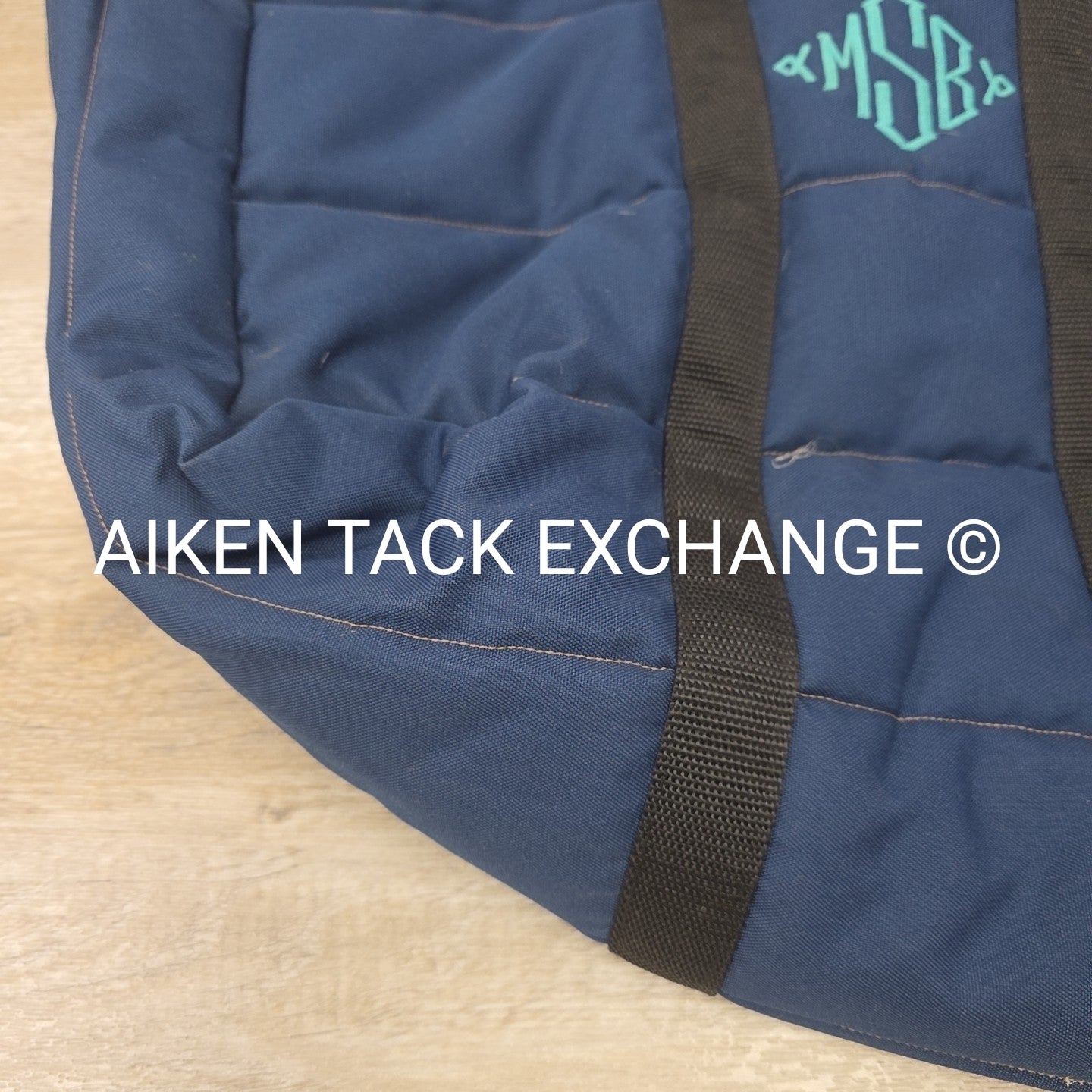 BARGAIN BUNDLE: 2 Padded English Saddle Carriers (custom embroidery)