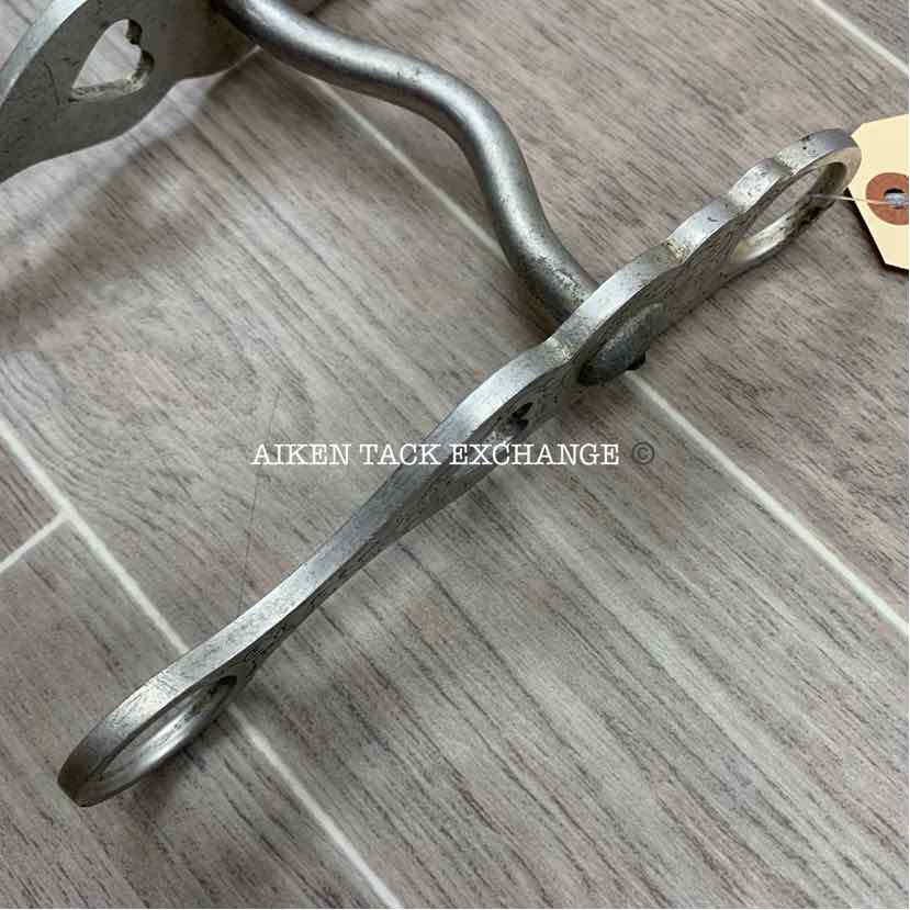 Colorado Bit & Spur Aluminum Mullen Mouth Shanked Bit 5.25"