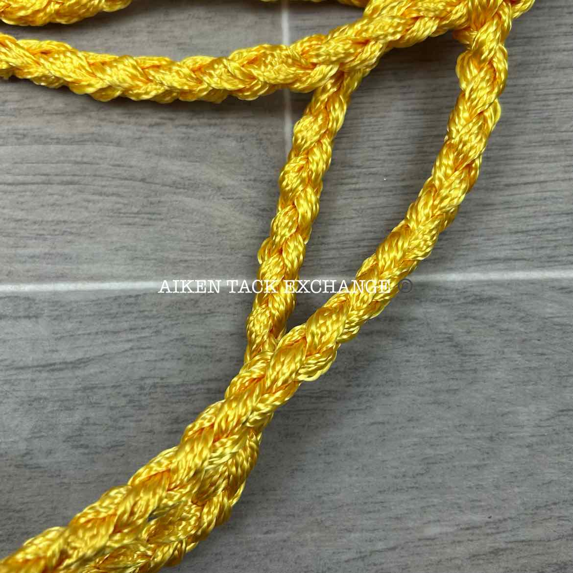 Braided Rope Halter with Lead