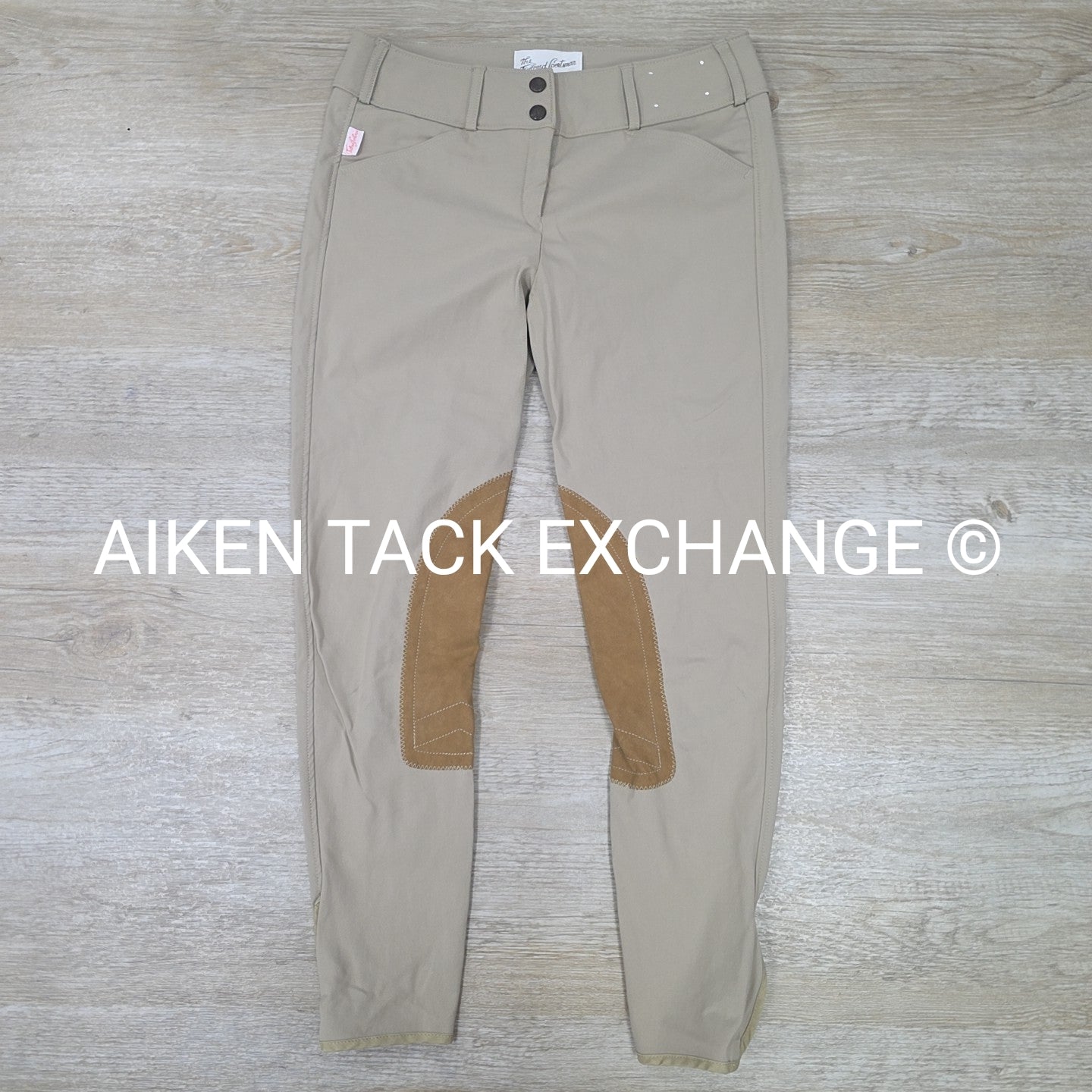 Tailored Sportsman Trophy Hunter Knee Patch Breeches, Size 28