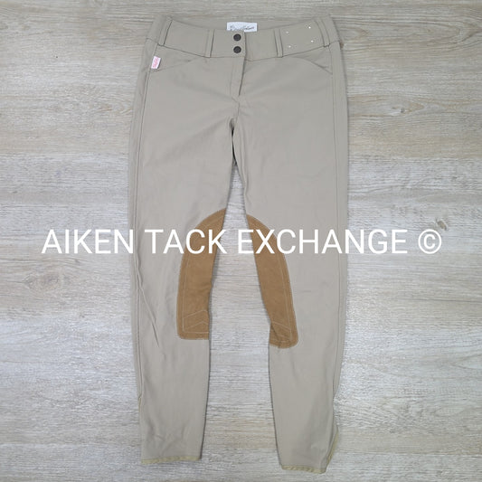 Tailored Sportsman Trophy Hunter Knee Patch Breeches, Size 28