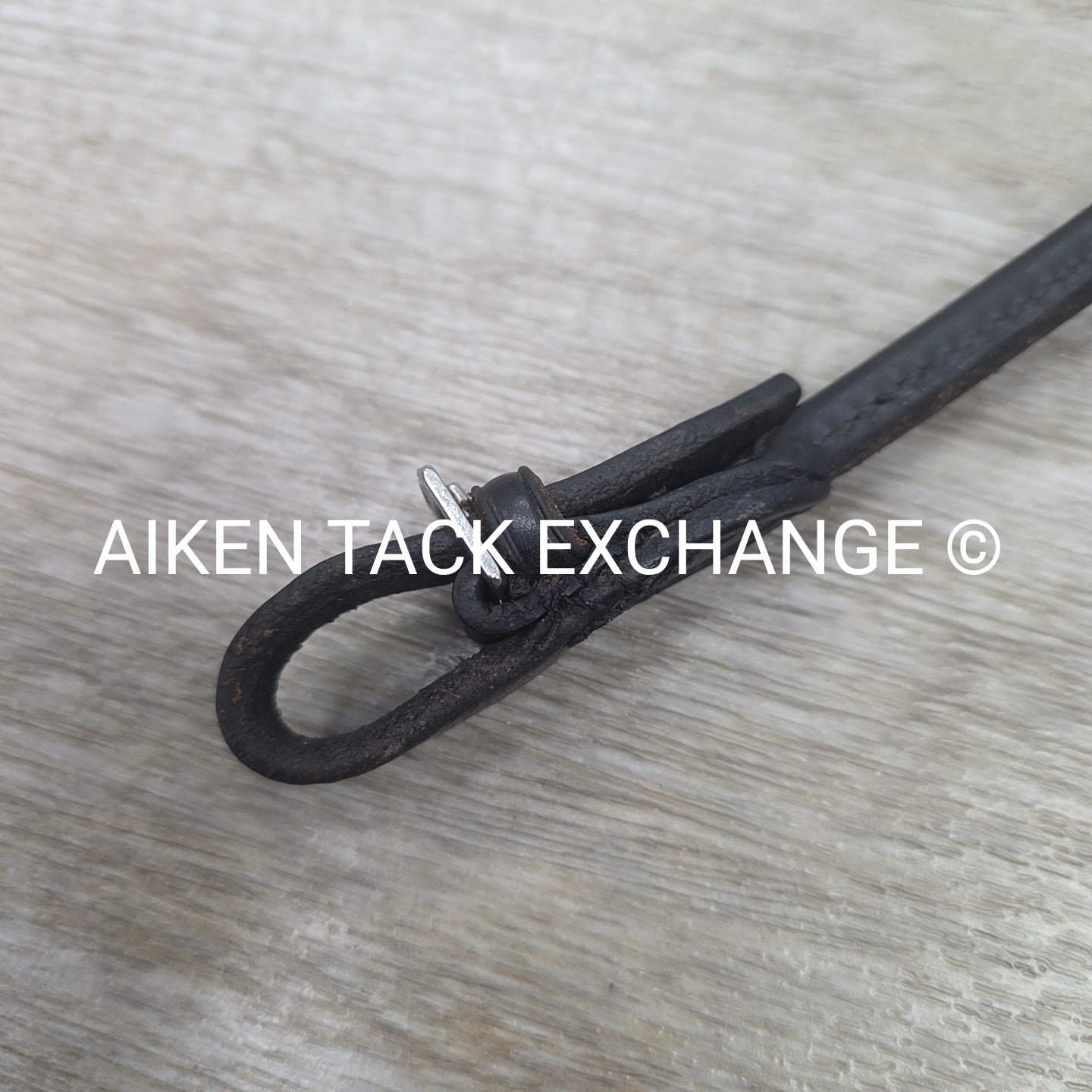 Tory Leather Rolled Grab Strap Bucking Strap
