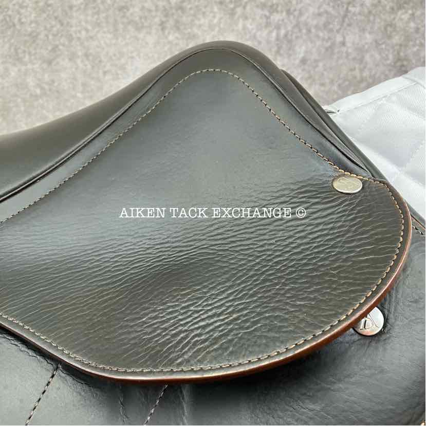 2023 Arion Atlas Cross Country Monoflap Jump Saddle, 17.5" Seat, 2A Flap, Medium Wide Tree, Foam Panels, Full Buffalo Leather