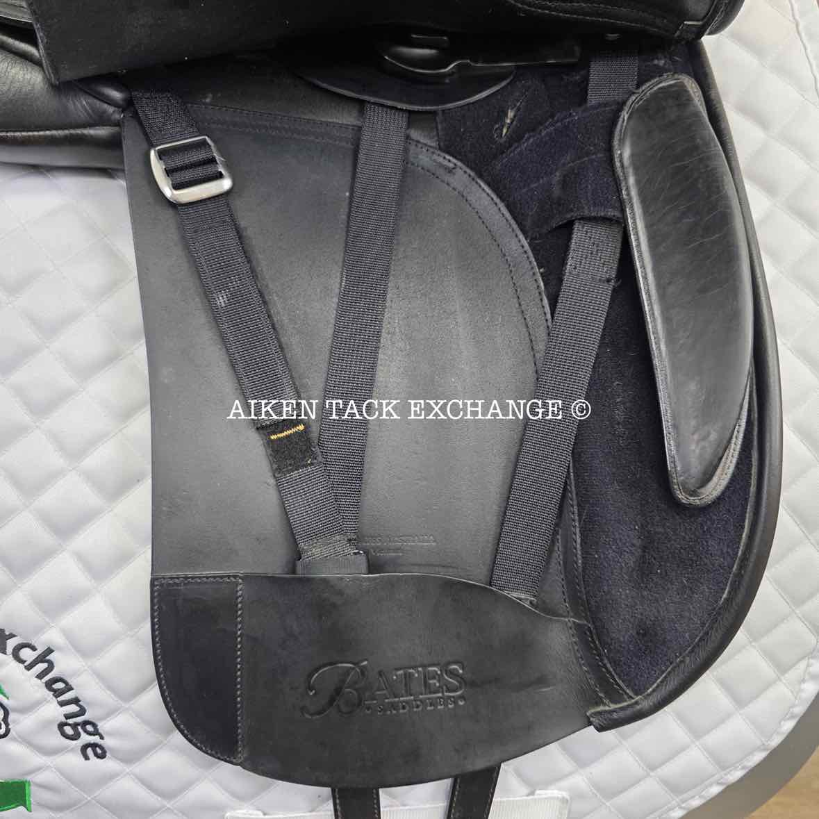 2011 Bates Dressage Saddle, 17.5" Seat, Adjustable Tree - Changeable Gullet, CAIR Panels