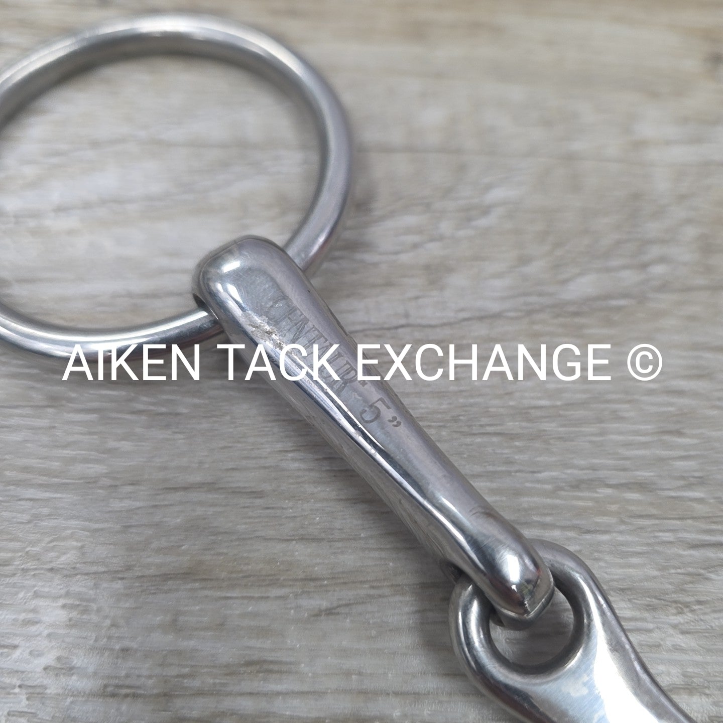 Centaur French Link Loose Ring Bradoon Bit 5"