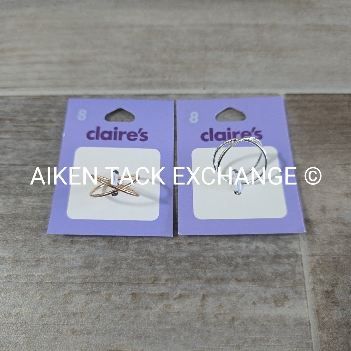 Claire's Rings (2) - Size 8