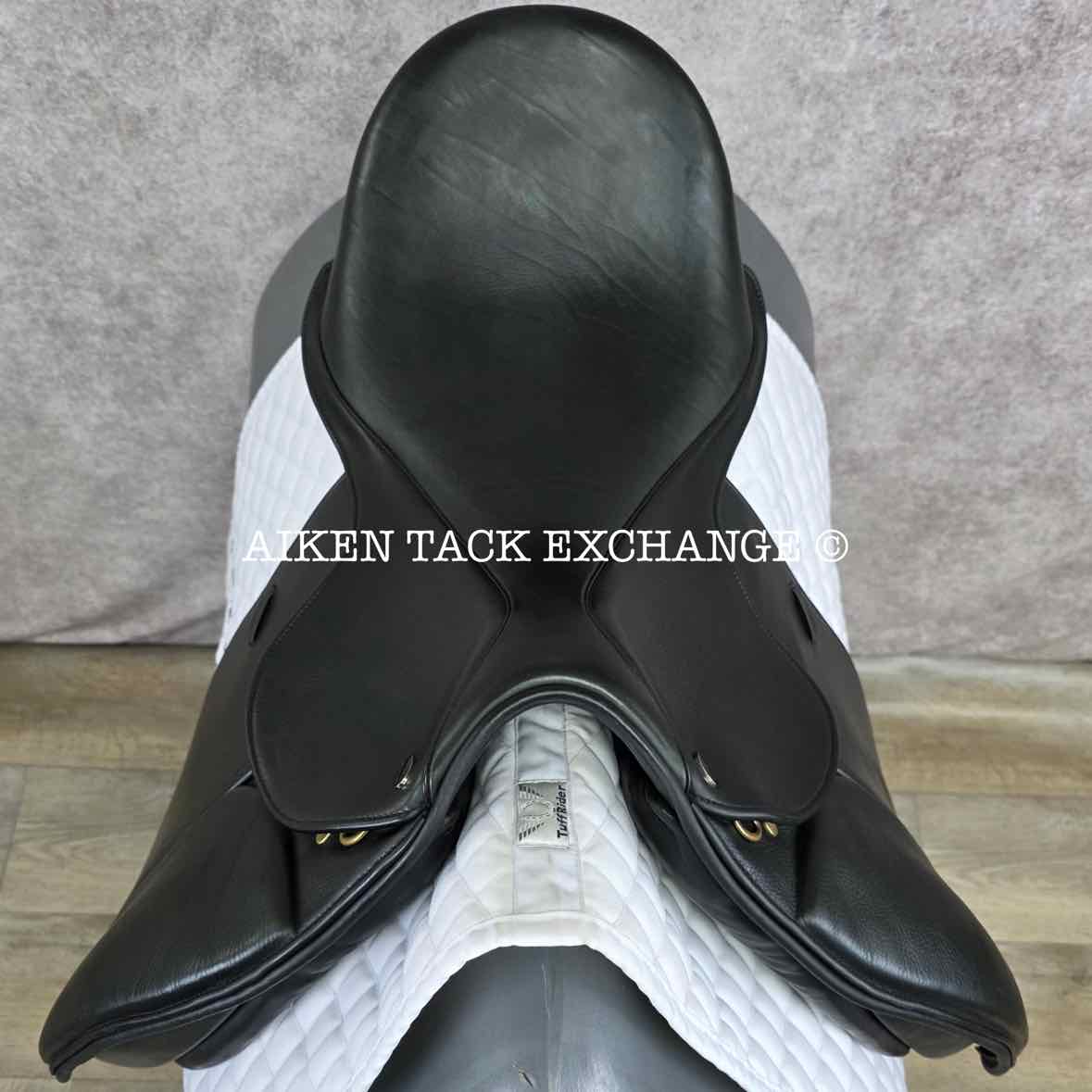 **SOLD** Smith-Worthington Stellar Pulsar Dressage Saddle, 18.5" Seat, Medium Tree, Wool Flocked Panels