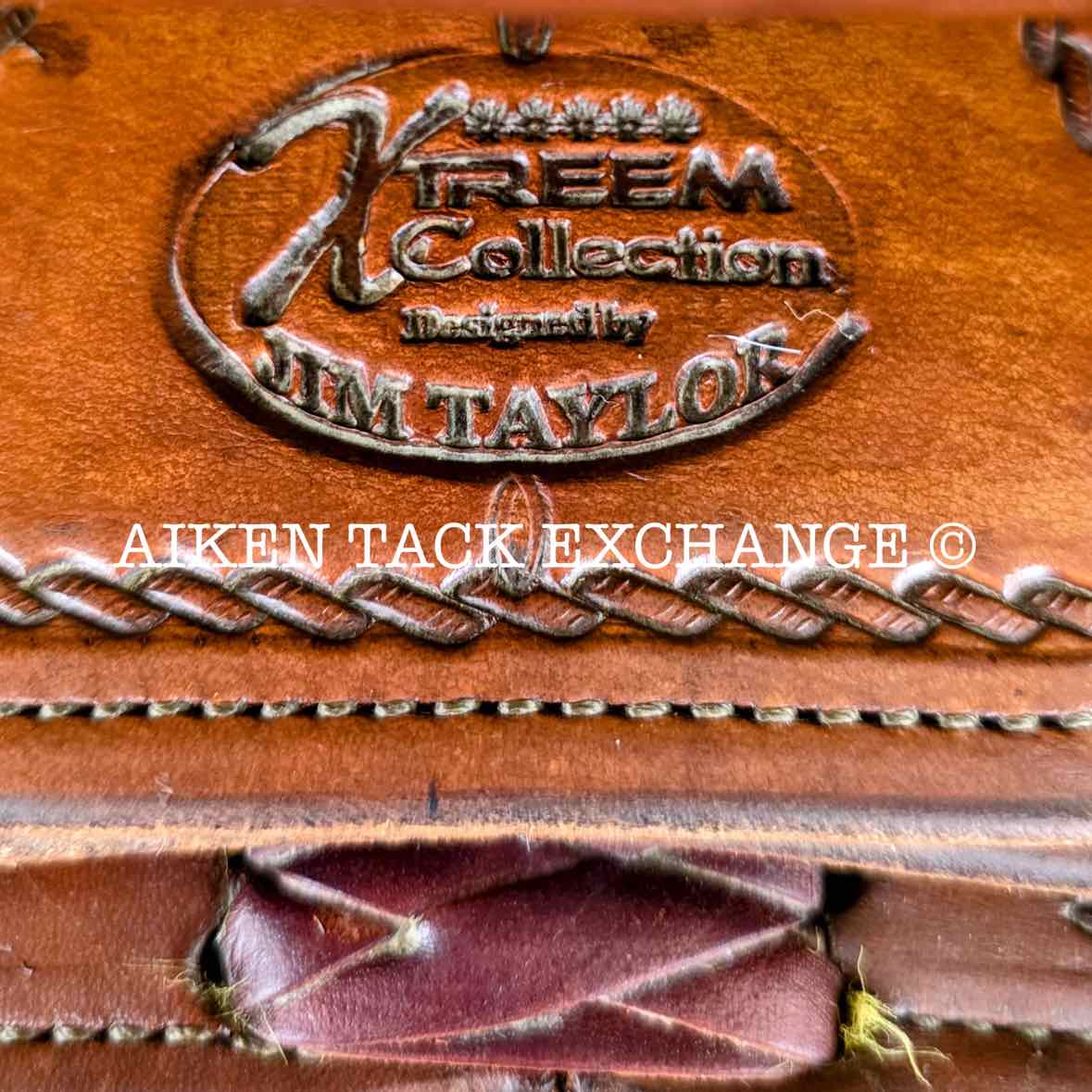**On Trial** Jim Taylor Saddlery Xtreem Reining Western Saddle, 16" Seat, Shoulder Free Tree - Wide - Full QH Bars