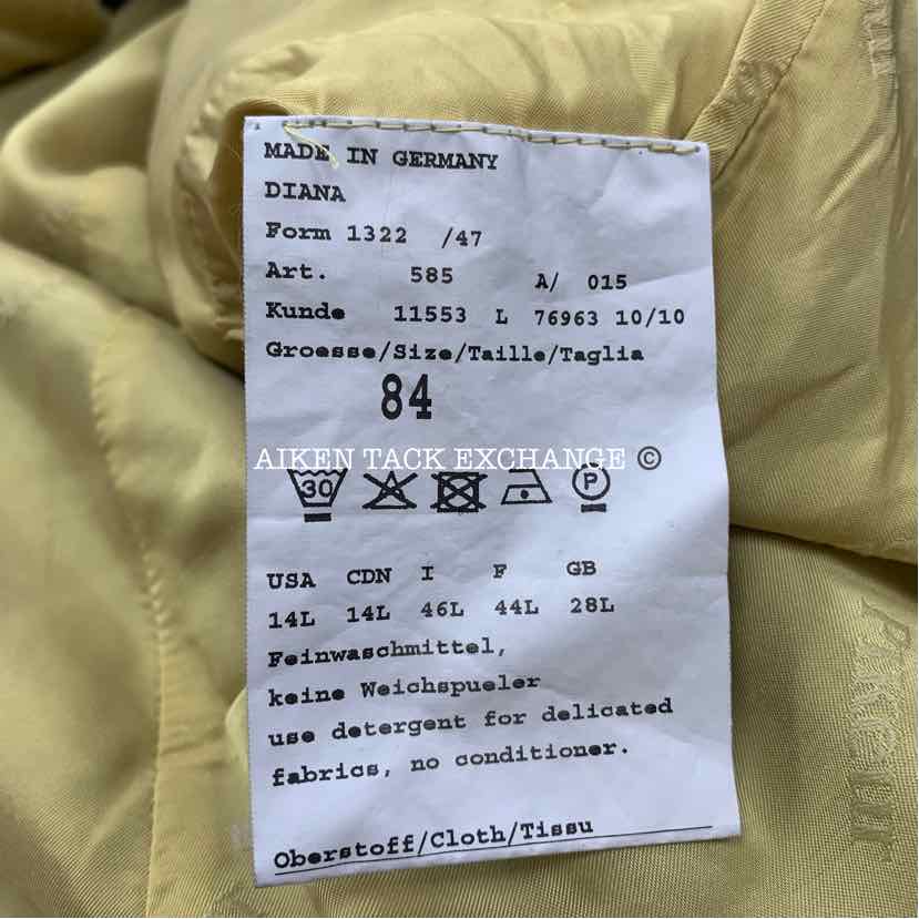 Pikeur Diana Dressage Coat, Size 14 L