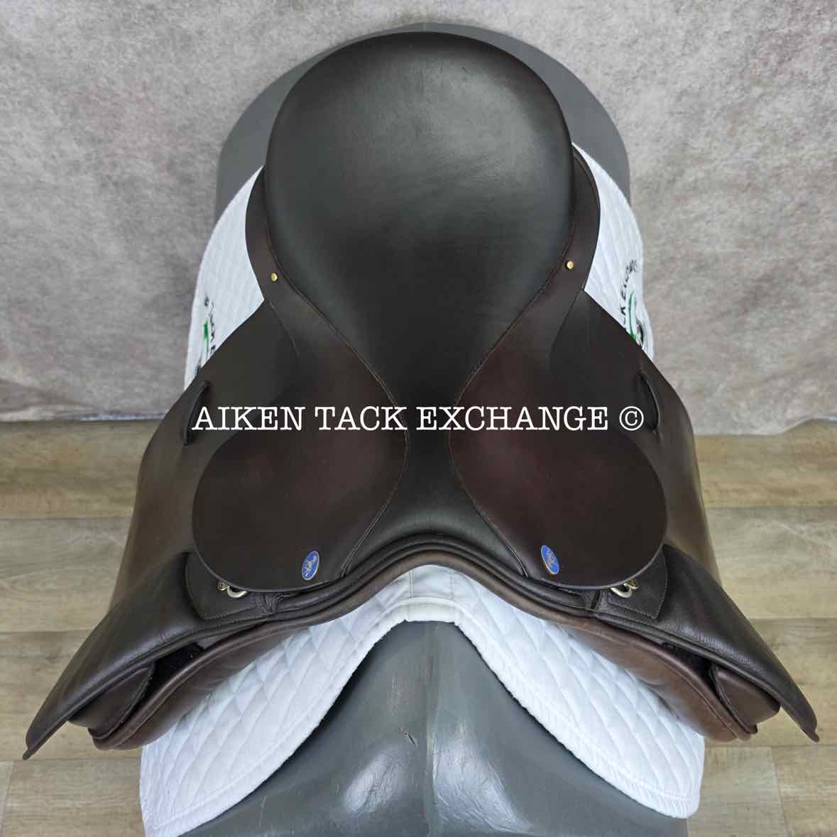Balance by Frank Baines GPD All Purpose Saddle, 17.5" Seat, XX-Wide Hoop Tree, Wool Flocked Panels