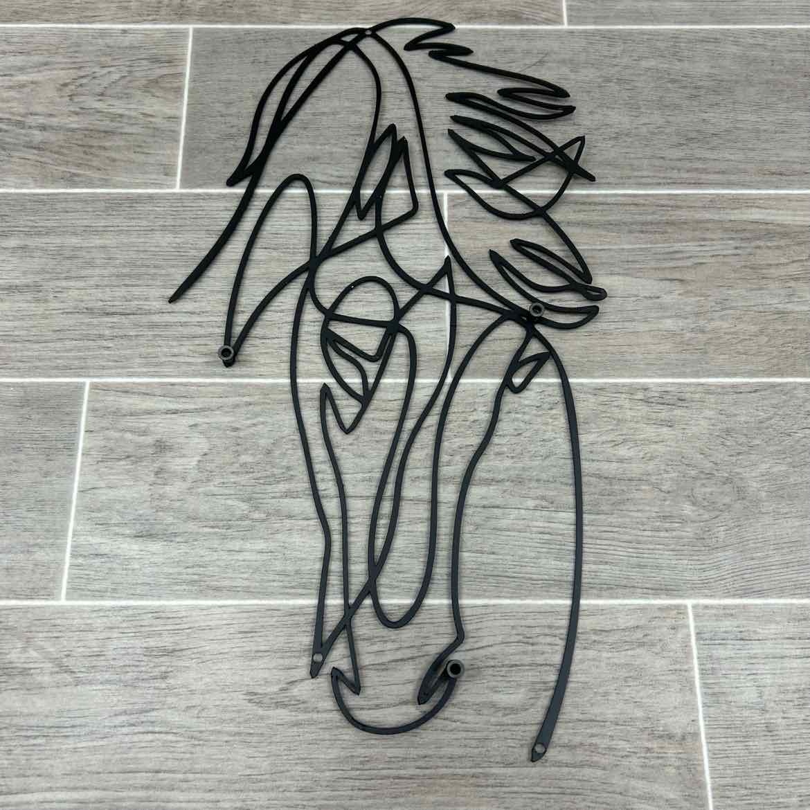 Metal Horse Wall Decor