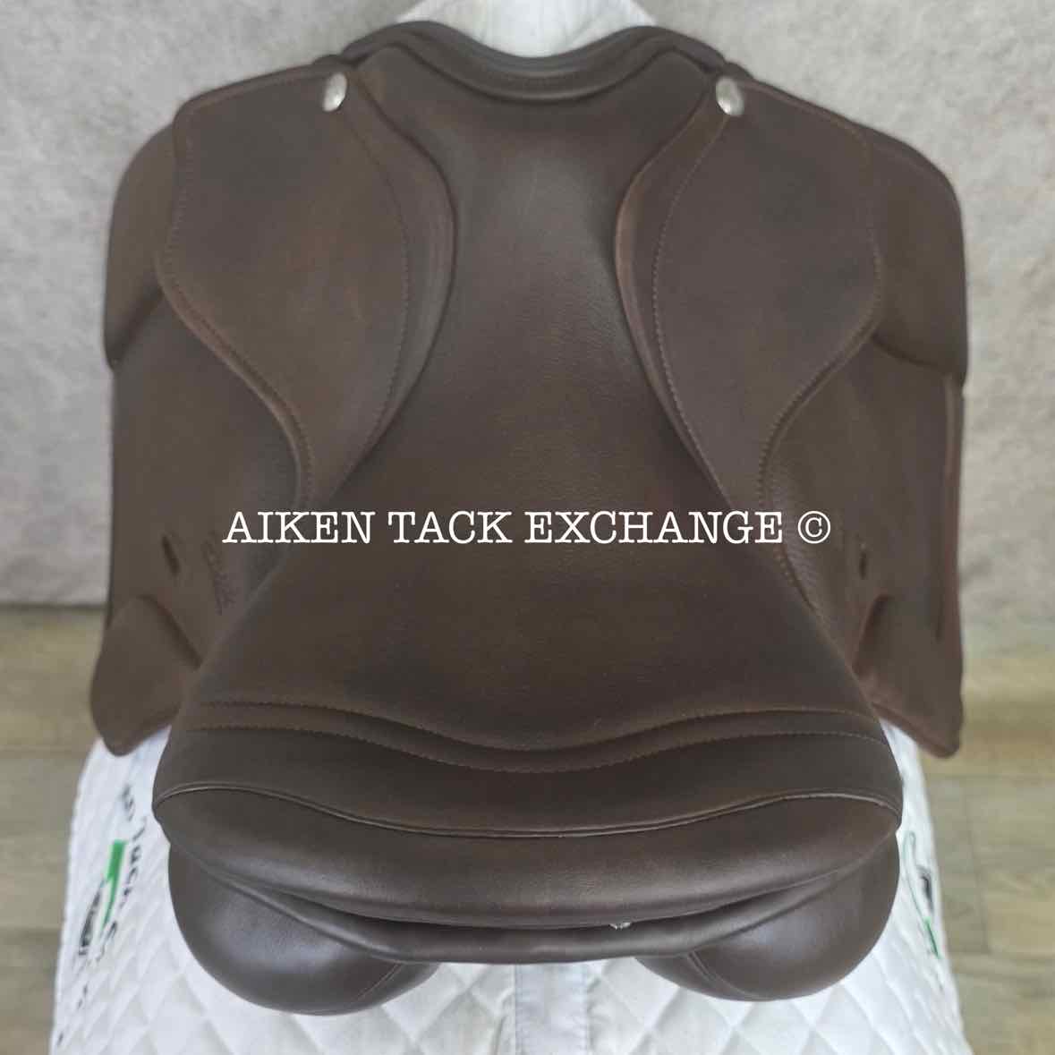 **SOLD** Zaldi Europa 2G All Purpose Saddle, 17" Seat, Medium Wide Tree, Wool Flocked Panels
