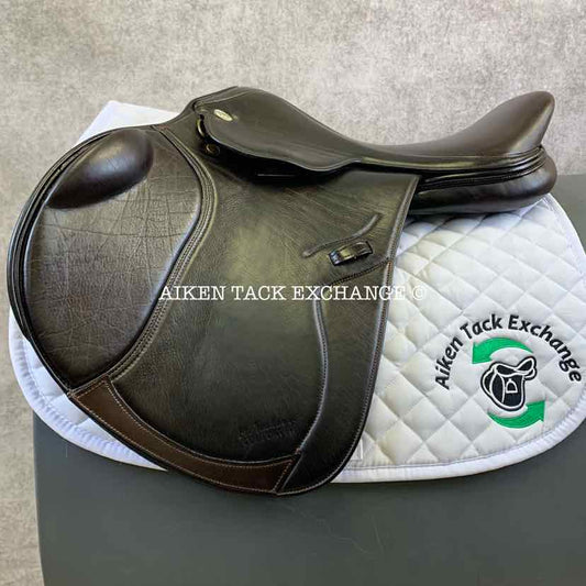 **SOLD** 2013 Marcel Toulouse Lynette Genesis Comfort Fit Close Contact Jump Saddle, 17.5" Seat, Adjustable Tree, Foam Panels