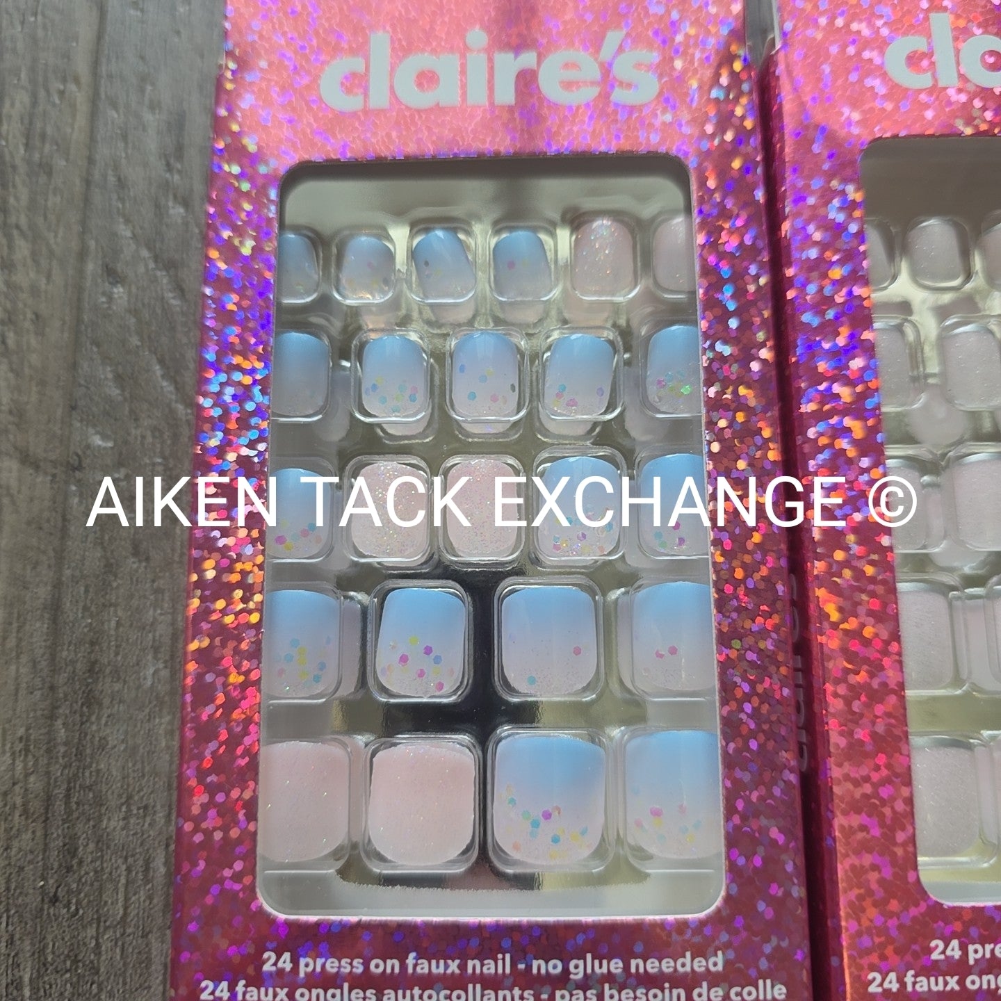 Claire's Press-On Nails (2 Sets) - 24 Count Each (48 Total)