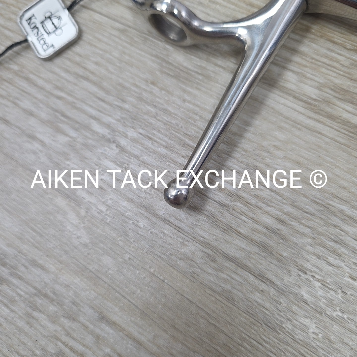 Korsteel Single Joint Full Cheek Gag Bit, 5.5"