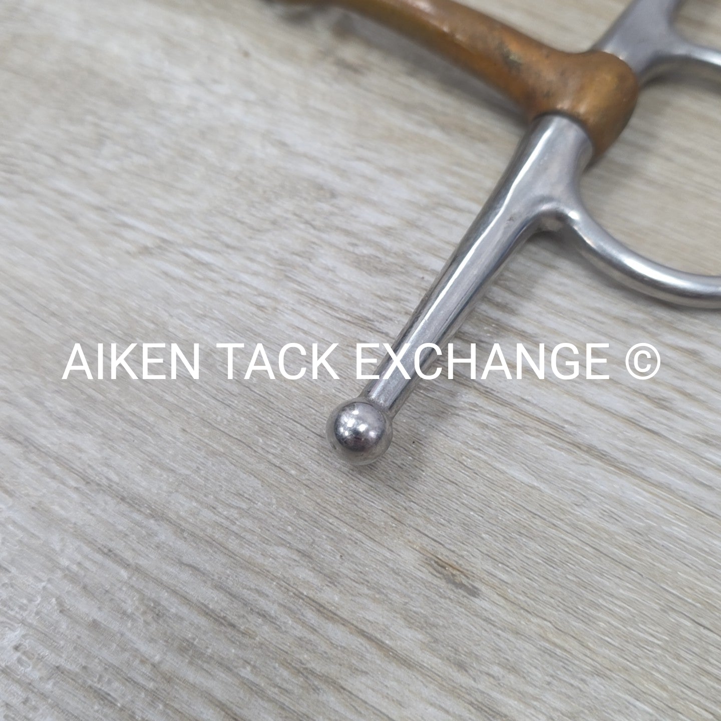 Partrade Single Joint Copper Full Cheek Bit 5"