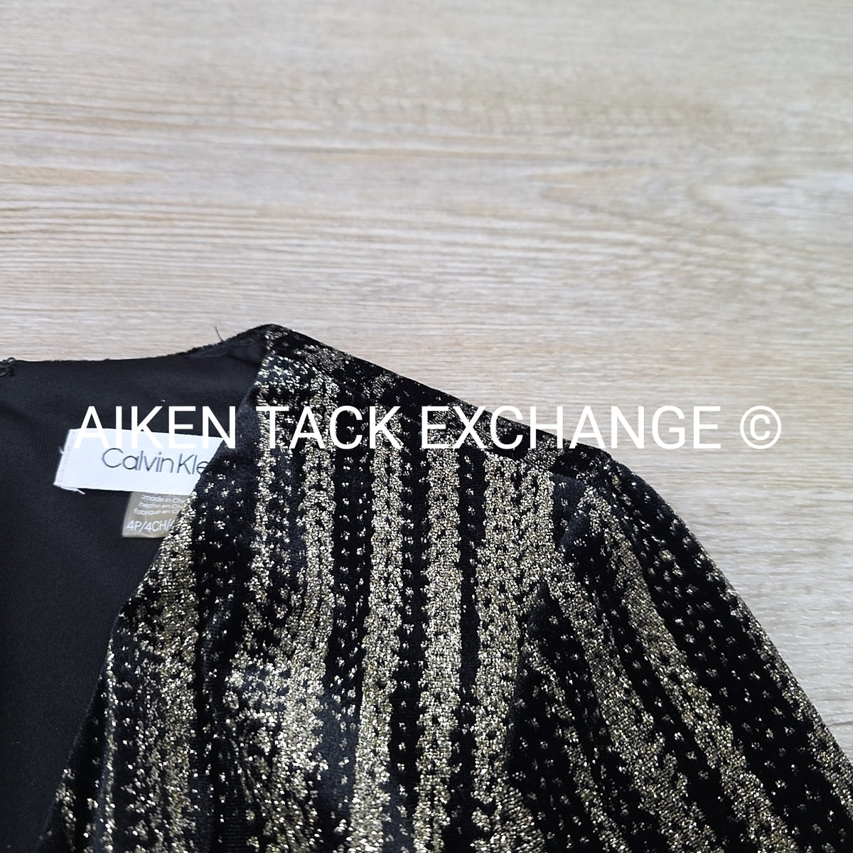 Calvin Klein Long Sleeve Dress, Size 4
