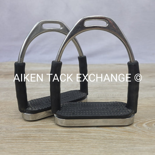 Herm Sprenger Original System 4-F Jointed Flex Stirrups 4.5"