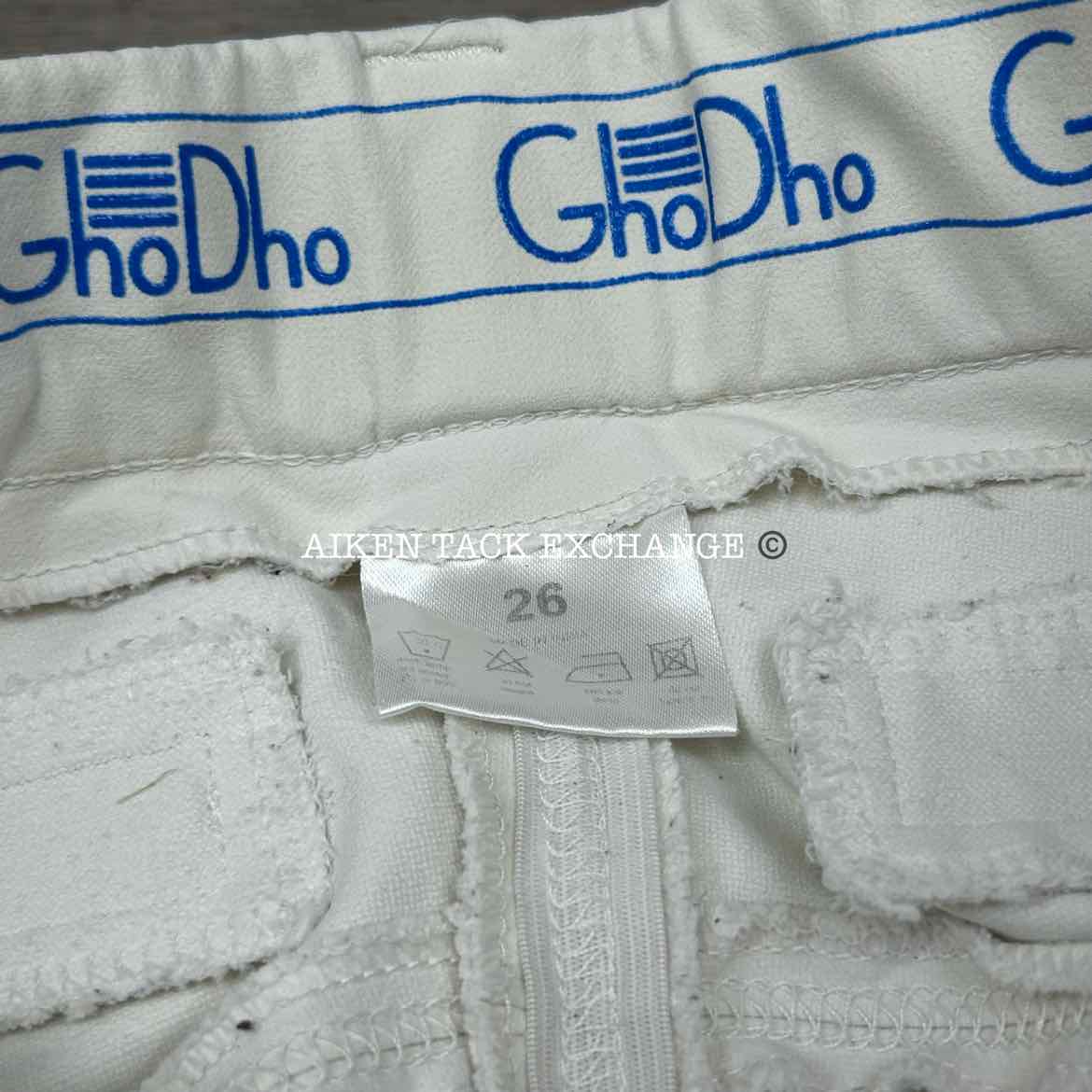 BARGAIN BUNDLE: 3 Pair GhoDho Silicone Grip Knee Patch Breeches, Size 26