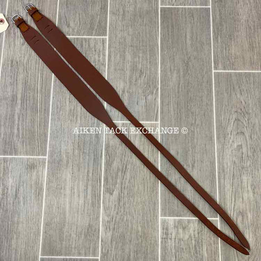Garter Jodphur Straps, Brown, Large