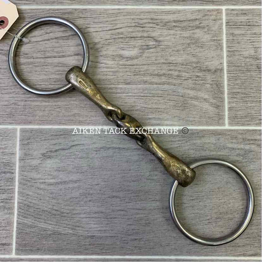 Herm Sprenger KK Ultra Sensogan Double Joint Loose Ring Bit 5.25"