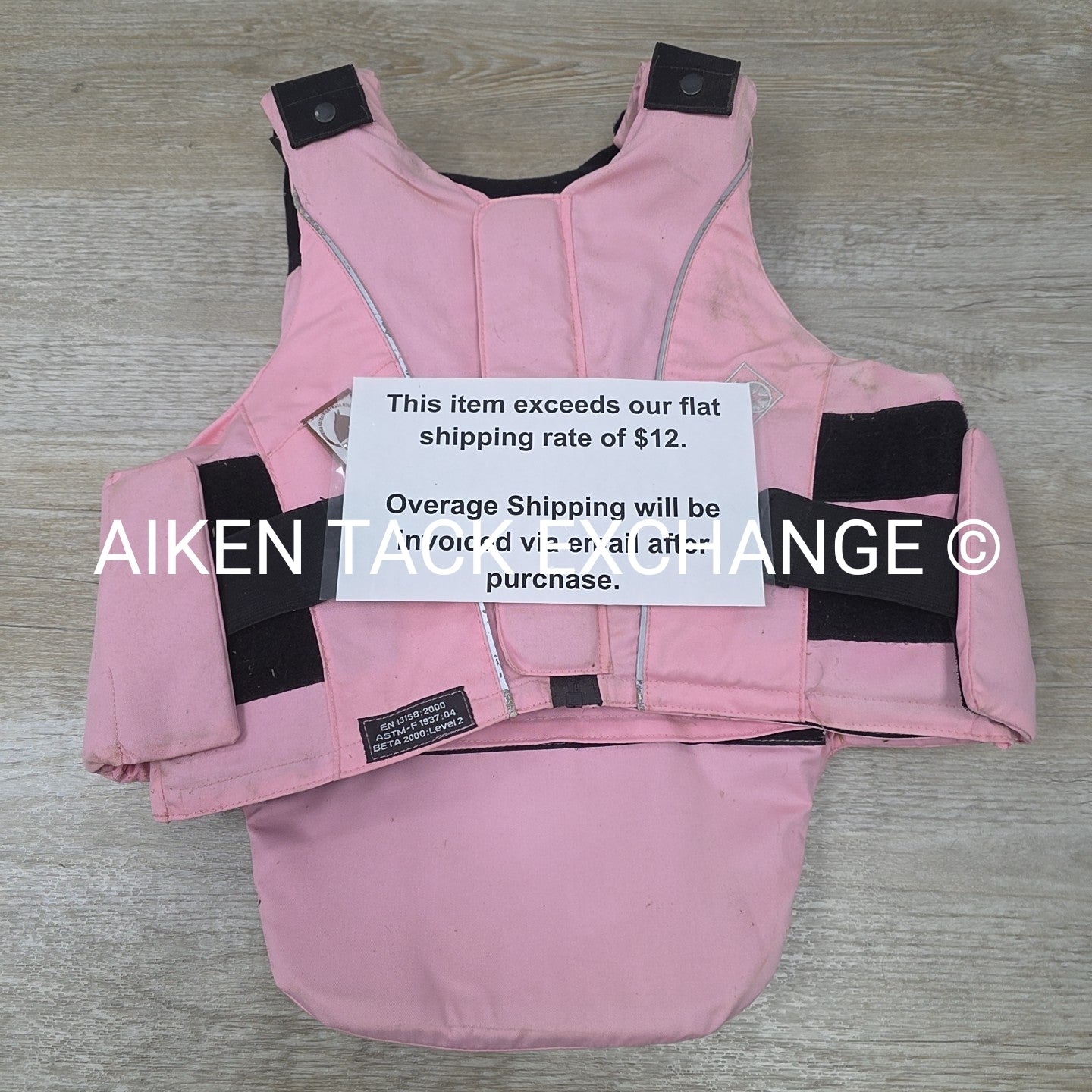 Charles Owen JL9 Cross Country Safety Vest, Size Youth X-Large