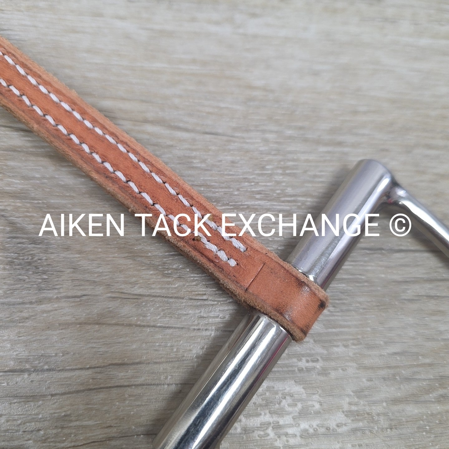 Sweet Billy's Bits Leather Mullen Mouth D Ring Bit 5.75"