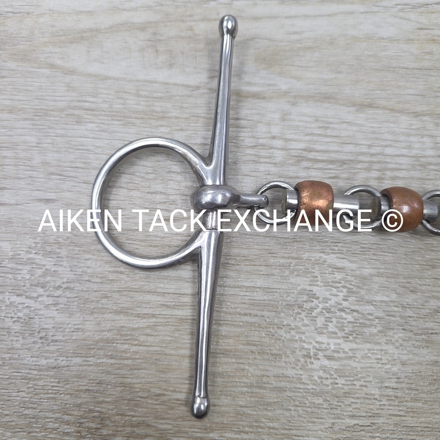 Multi Ring Copper Roller Full Cheek Bit 5.25"