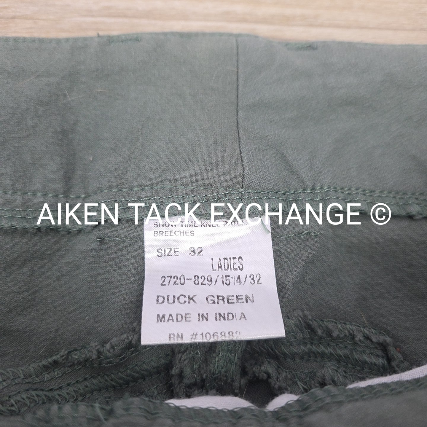 George H Morris Show Time Knee Patch Breeches, Size 32