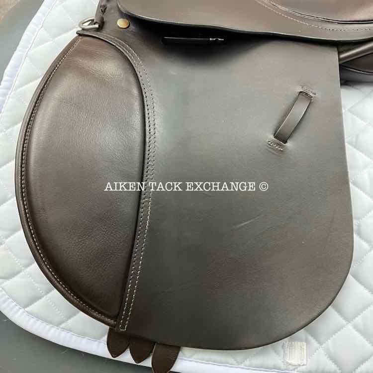 Barnsby All Purpose Saddle, 15" Seat, Wide Tree, Wool Flocked Panels