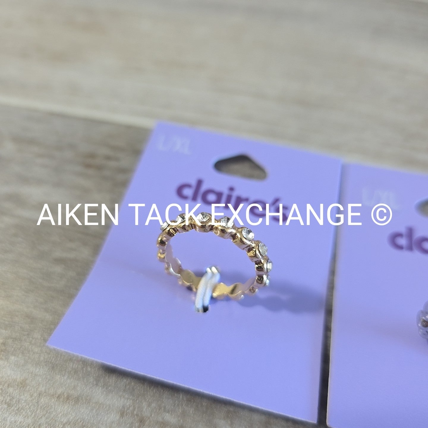 Claire's Rings (2) - Size L/XL