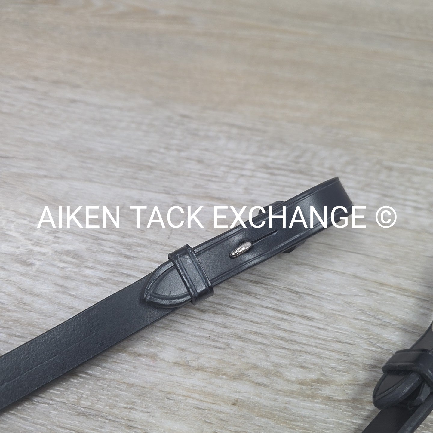 Passier Leather Grip Reins, Black, 55"